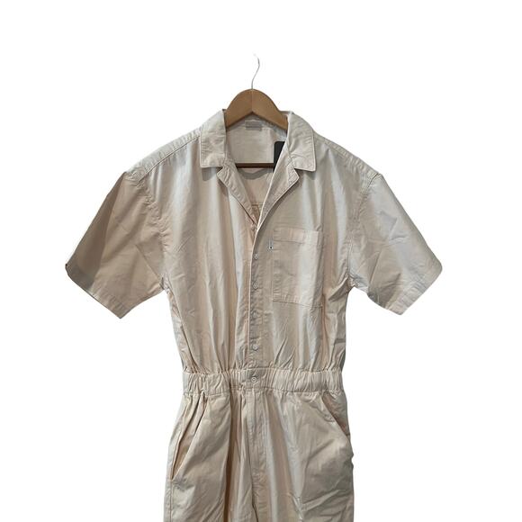 Levis Scrunchie Utility Jumpsuit Playsuit Tapioca S - Picture 4 of 10